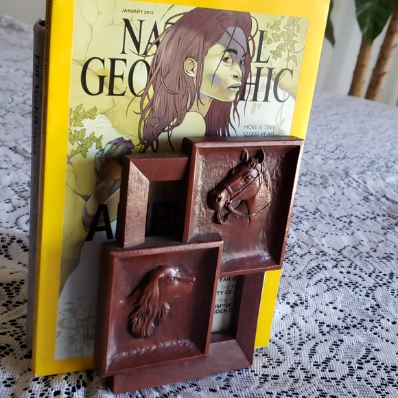 Horse and Dog Book ends. - Picture 2 of 5